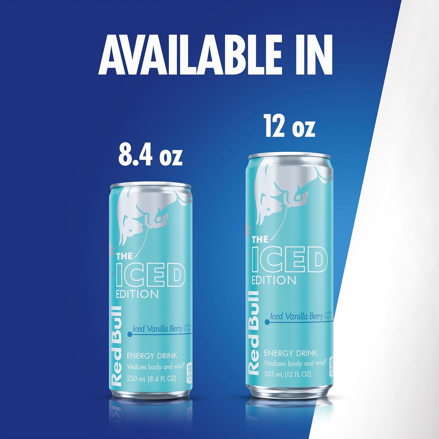 Red Bull Iced Vanilla Berry Energy Drink, 12 Fl oz, Pack of 24 Cans