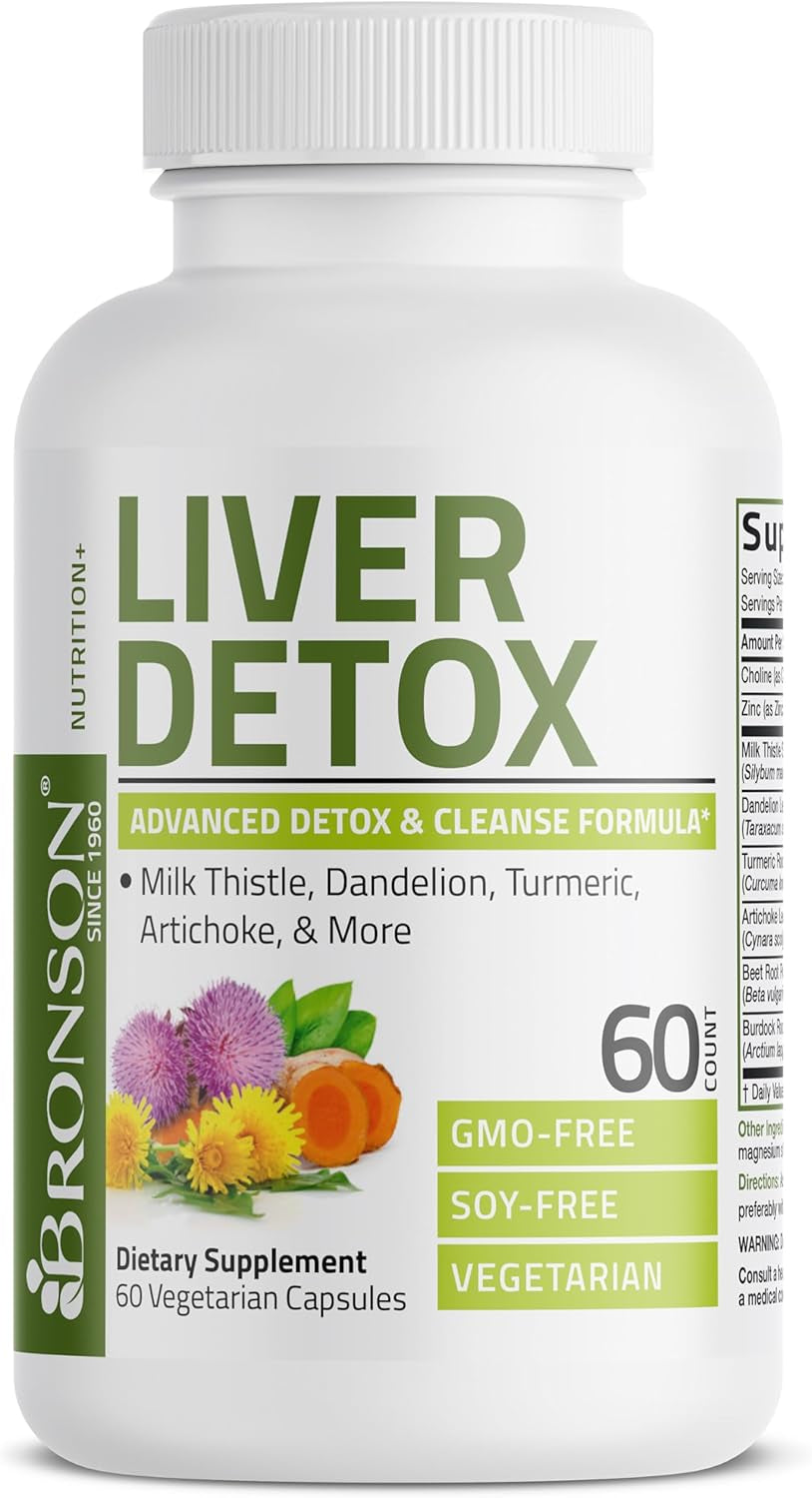 Bronson Liver Detox Advanced Detox & Cleansing Formula