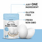 JAYUSS Egg White Protein Powder Unflavored Dried Egg White Powder