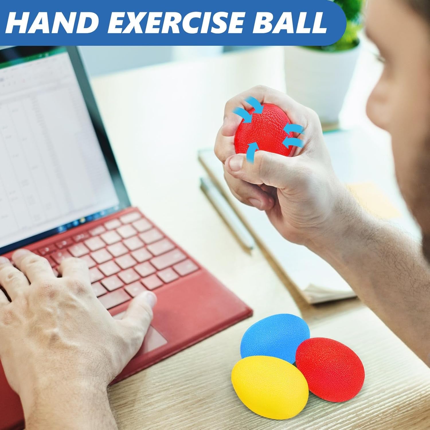 Grip Strength Trainer (8 Pack)