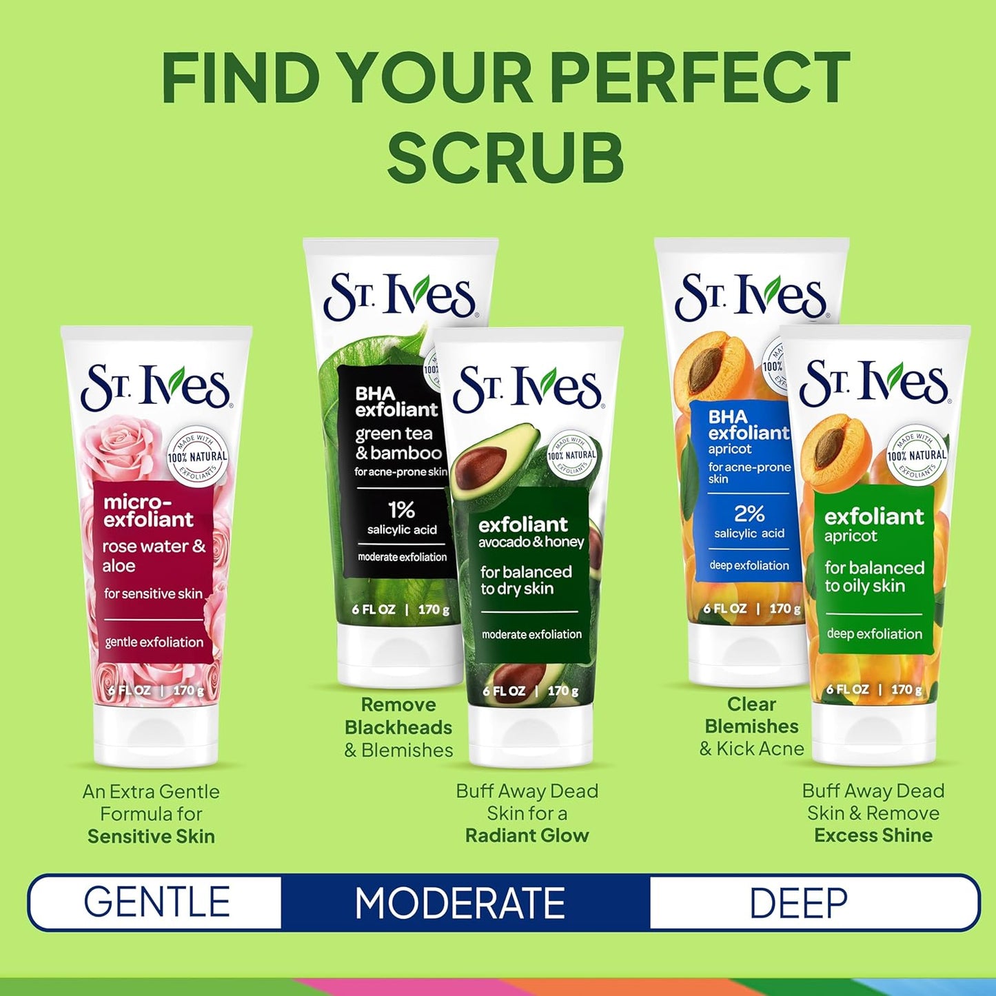 St. Ives Blackhead Clearing Face Scrub