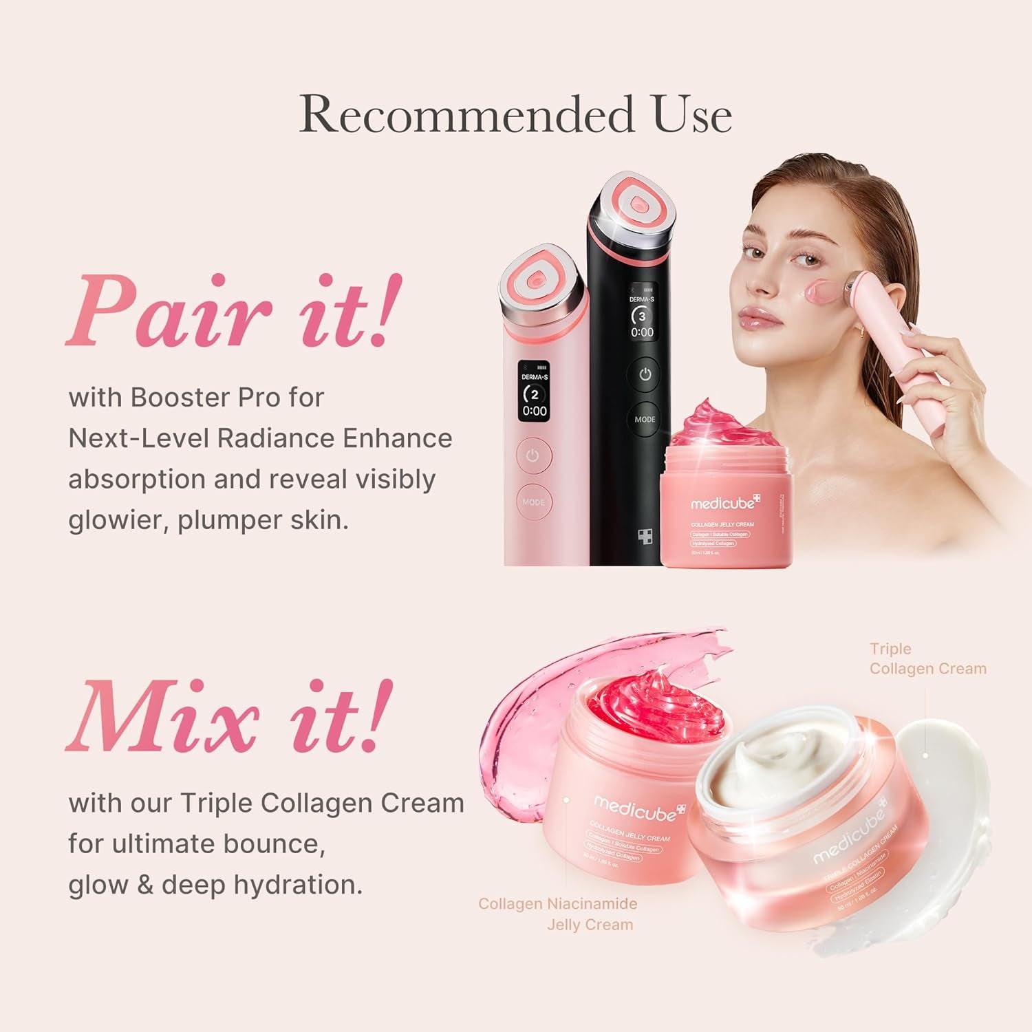 medicube Collagen Jelly Cream- Niacinamide & Freeze-Dried Hydrolyzed Collagen