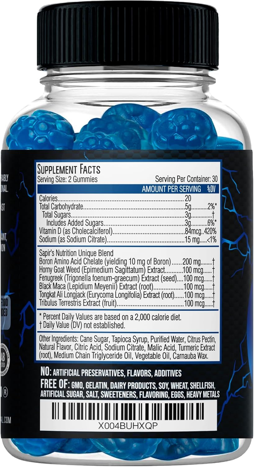 Testosterone Booster Gummies, Male Enhancing Supplement