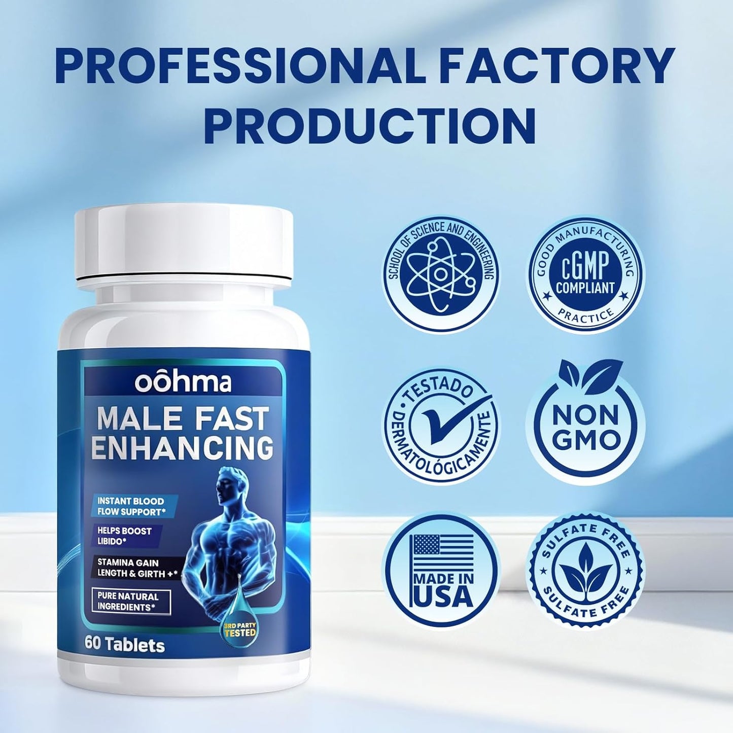 New Male Enhancing Supplement, Designed to be Fast Acting