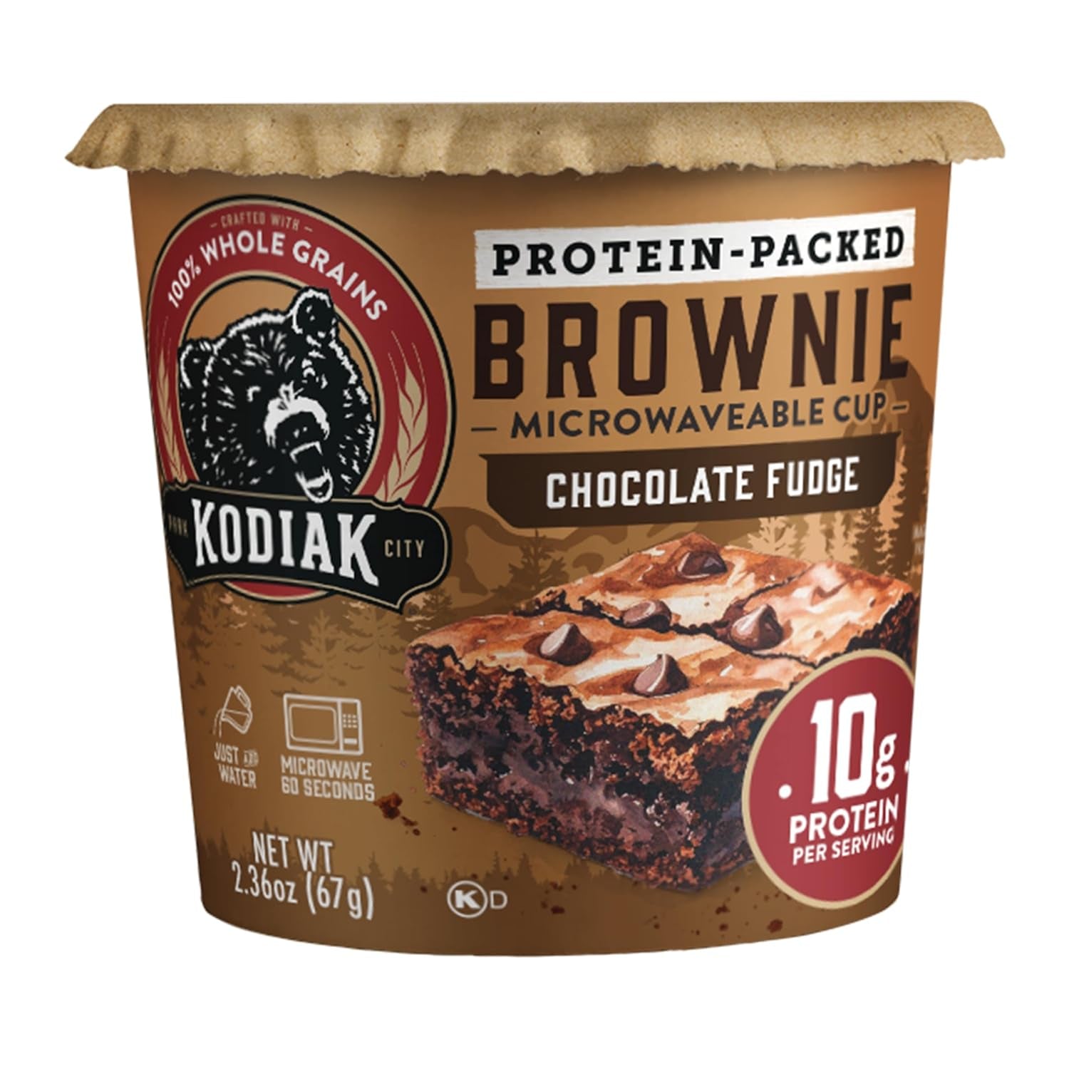 Chocolate Fudge Brownie in a Cup (Pack of 12)