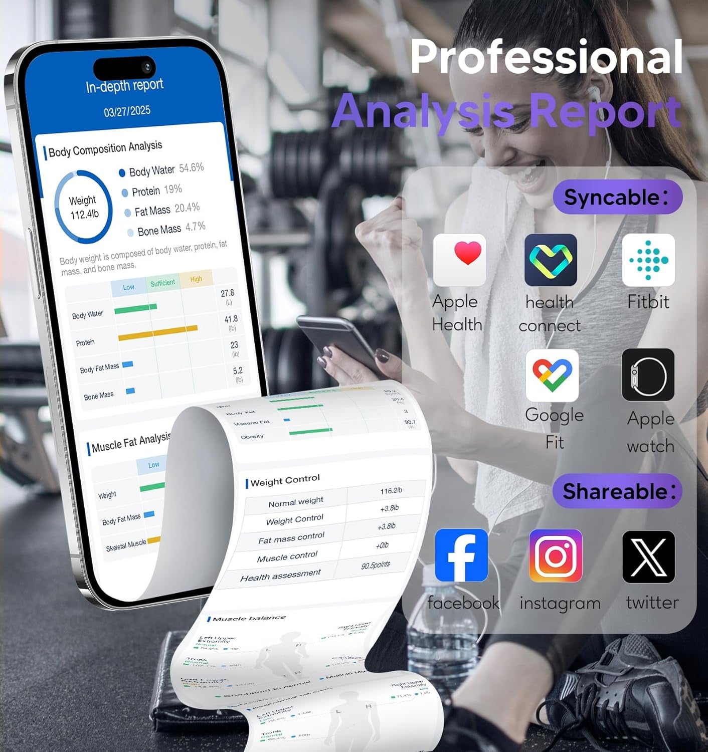 GE Smart Scale for Body Weight