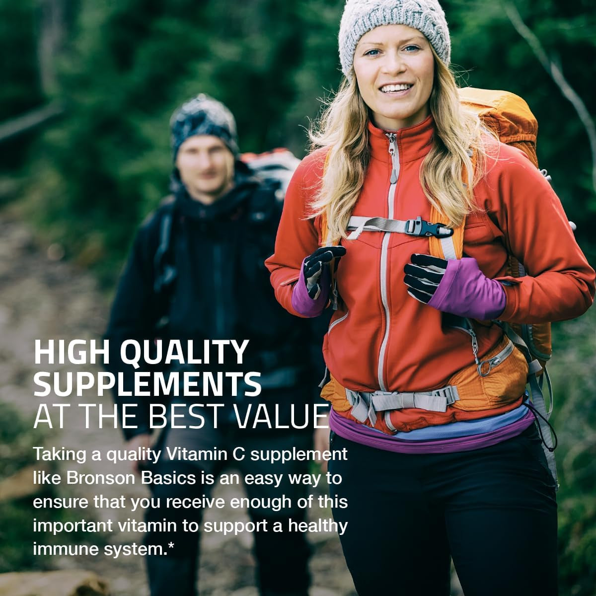 Bronson Vitamin C 500 MG Supports a Healthy Immune System