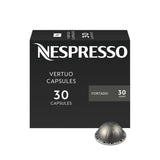 Nespresso Capsules Vertuo, Fortado Gran Lungo Americano, Dark Roast Espresso Coffee, Brews 5.0oz.