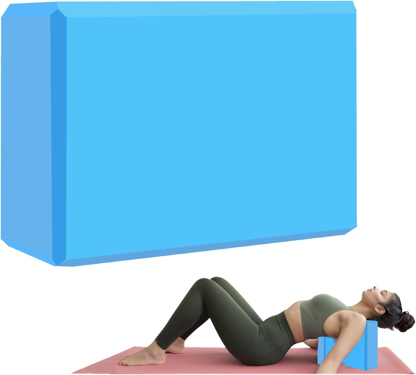Yoga Block - Supportive Latex-Free Eva Foam