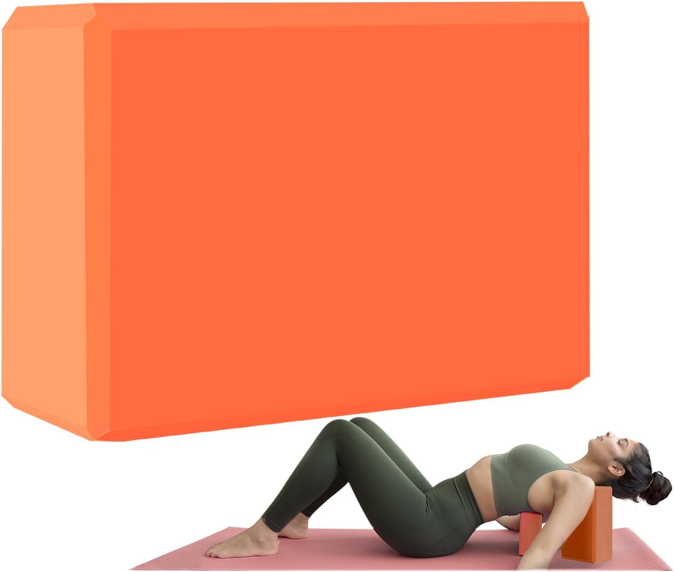 Yoga Block - Supportive Latex-Free Eva Foam