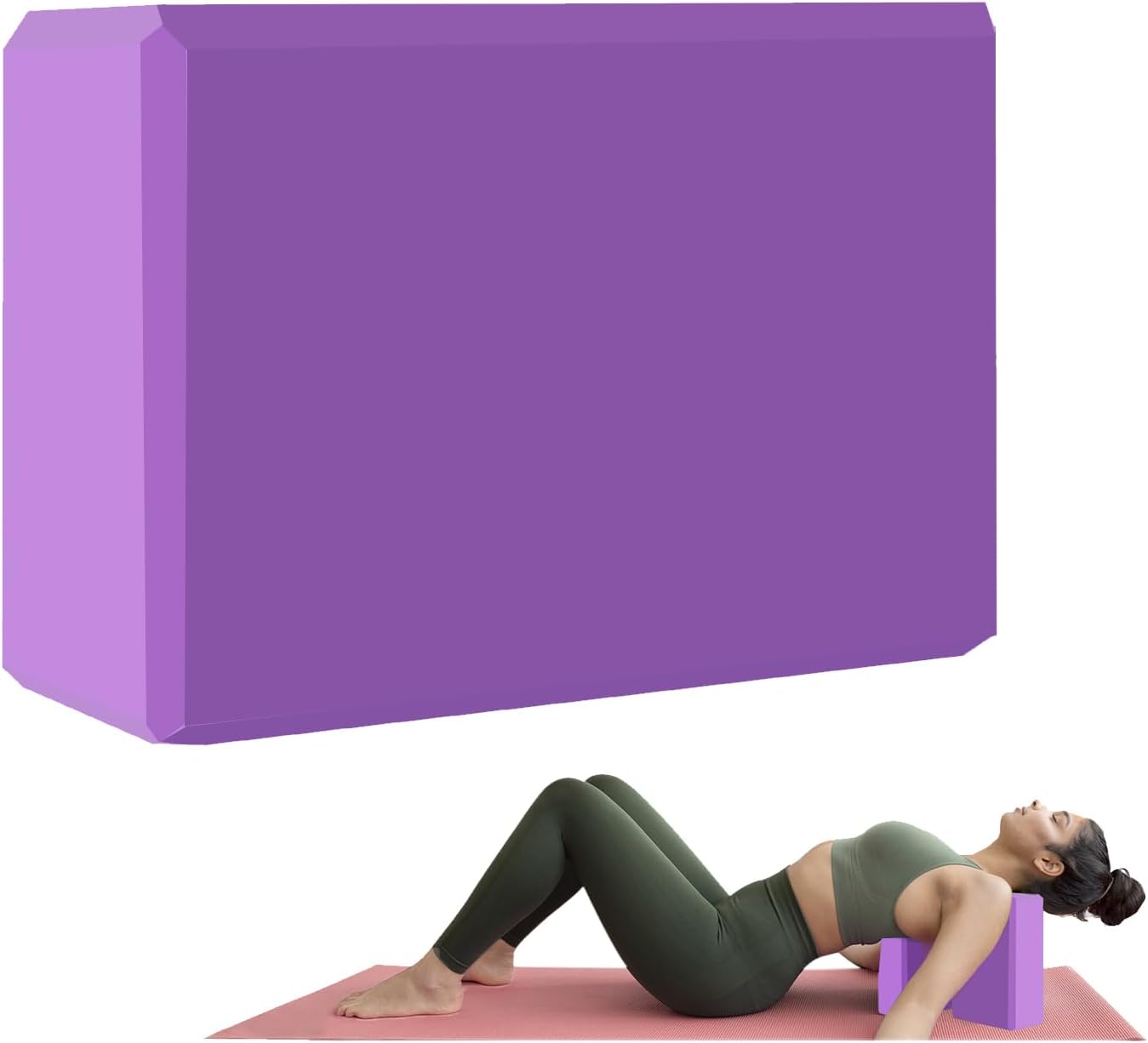 Yoga Block - Supportive Latex-Free Eva Foam