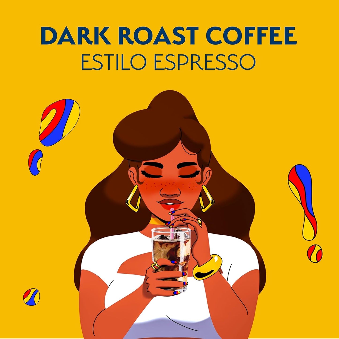 Café Bustelo Espresso Style Dark Roast, Single Serve Coffee Pods