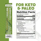 Paleovalley 100% Grass Fed Jalapeno Beef Sticks - Delicious Gluten Free Beef Snack