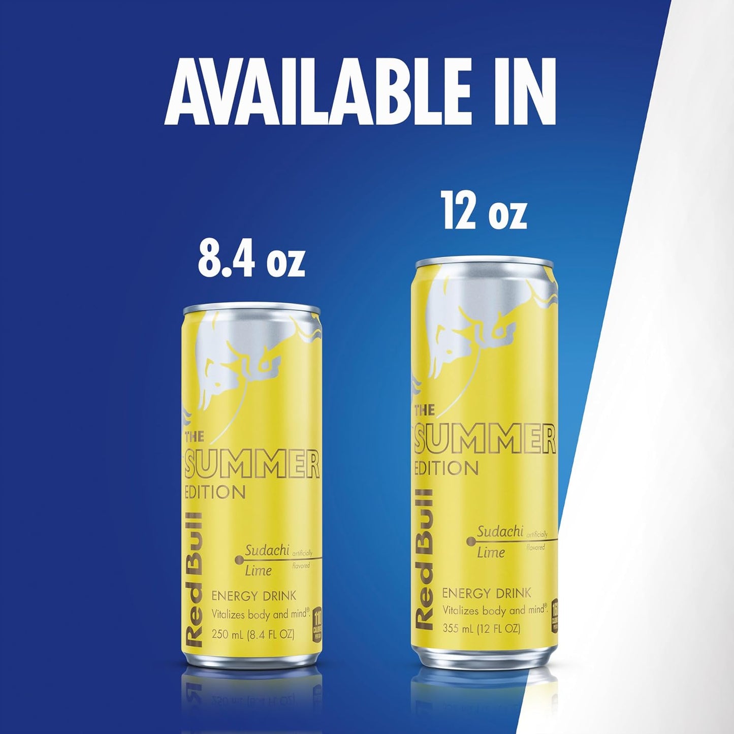 Red Bull Summer Edition Sudachi Lime Energy Drink, 12 Fl oz, Pack of 24 Cans