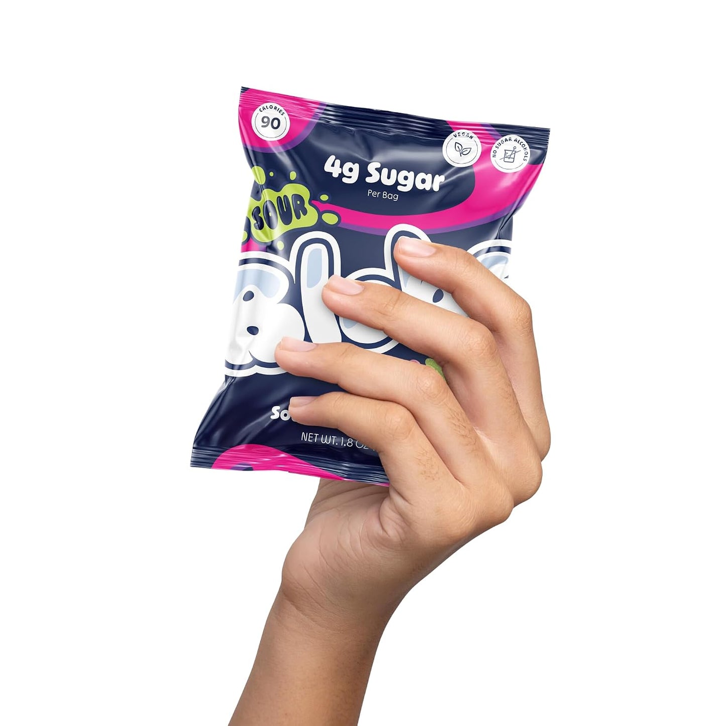Blobs SOUR Gummy Candy Low Sugar & Low Calorie - (Pack of 6) Mixed Bag