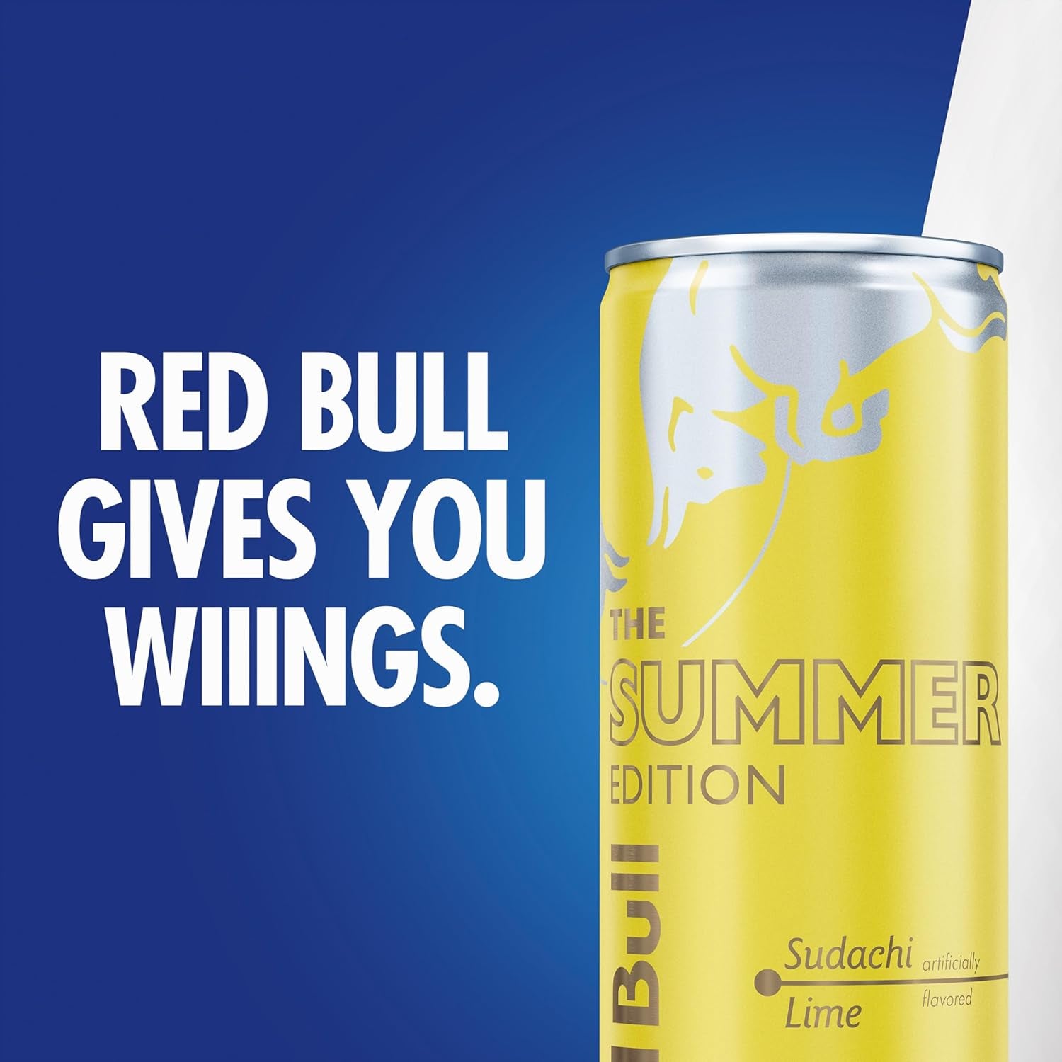 Red Bull Summer Edition Sudachi Lime Energy Drink, 12 Fl oz, Pack of 24 Cans