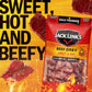 Jack Link's Beef Jerky Half Pounder - Sweet & Hot - 100% Real Beef