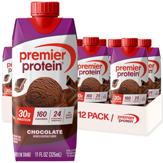 Premier Protein Shake, Chocolate, 30G Protein 12 Pack