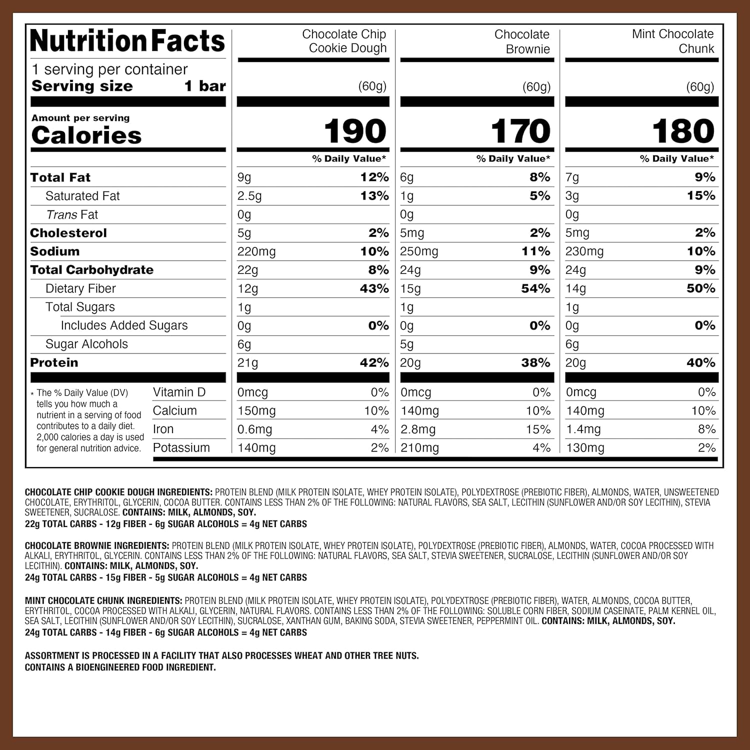 Quest Nutrition Chocolate Lovers Variety Pack, 12 Count