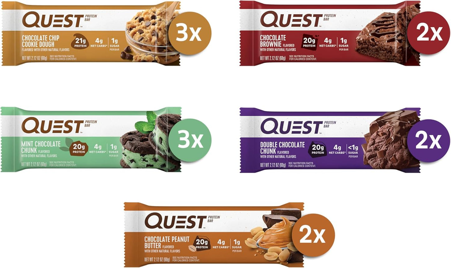 Quest Nutrition Chocolate Lovers Variety Pack, 12 Count