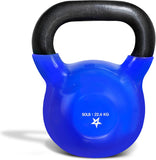 50 Pound Vinyl Coated Cast Iron Kettlebell