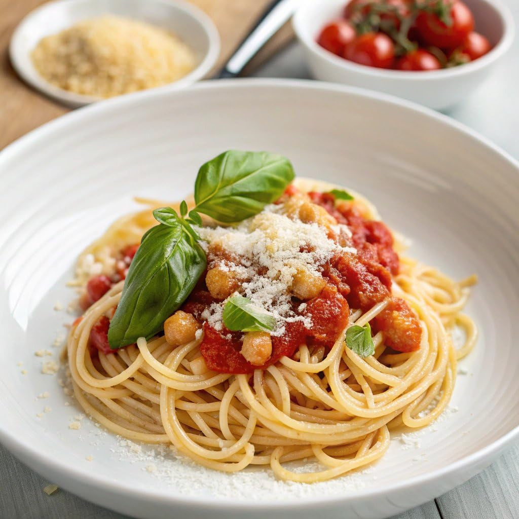 Banza Spaghetti Pasta from Chickpeas - Gluten Free, High Protein, and Lower Carb