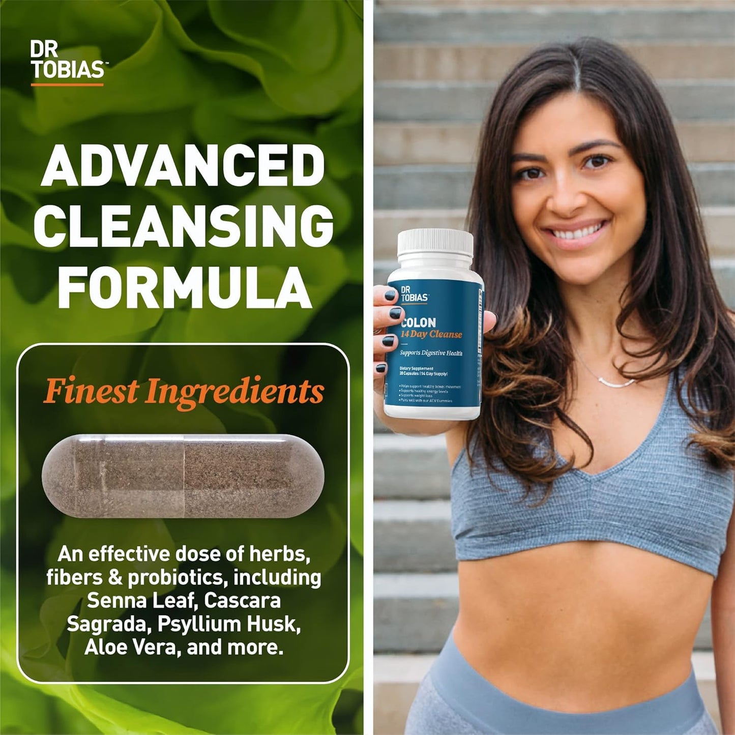 Dr. Tobias Colon Cleanse - Constipation Relief & Gut Health Support