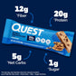 Quest Nutrition Oatmeal Chocolate Chip Protein Bars, 20G Protein, 12 Count