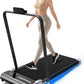 Viamotion Walking Pad Treadmill with Handlebar and Adjustable Incline