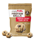 simplyFUEL Whole-Food Protein Balls (Peanut Butter Chocolate Coconut Fusion)