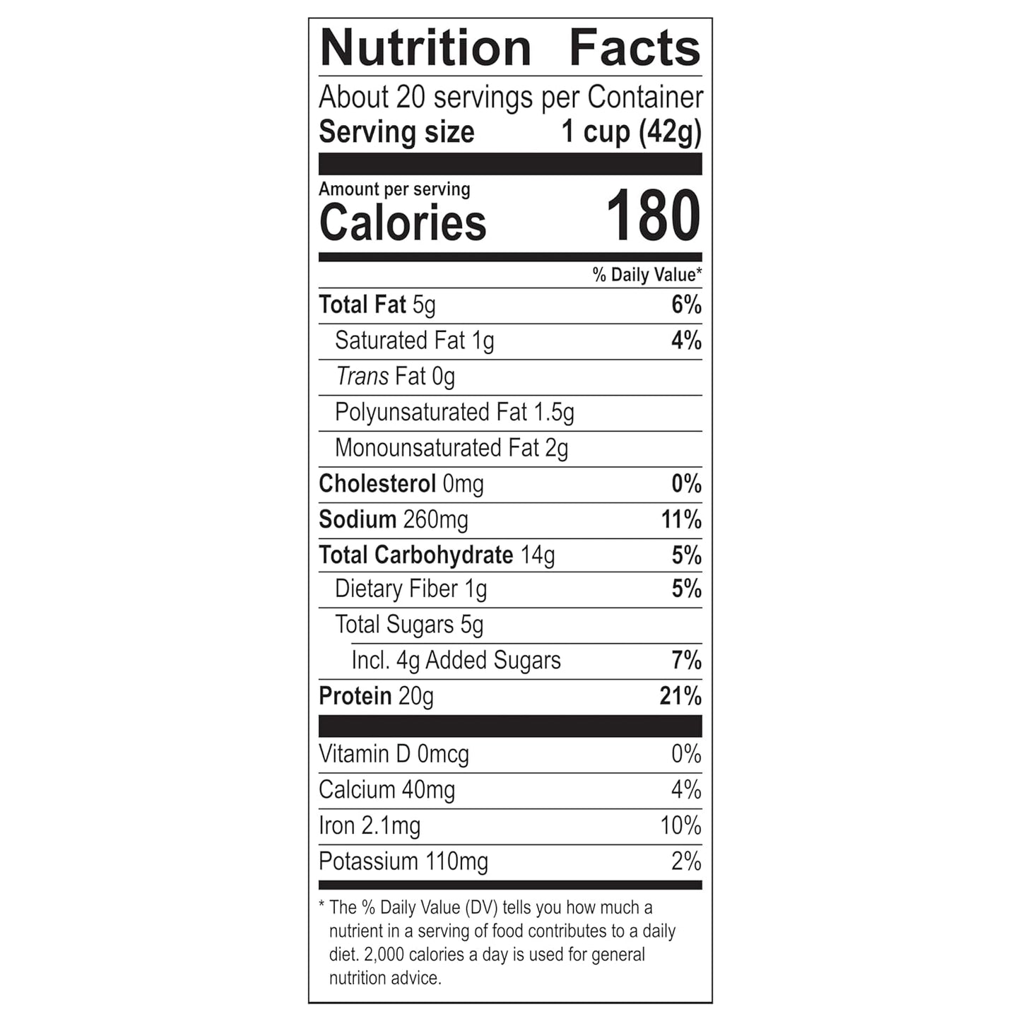 Premier Protein Mixed Berry Almond Breakfast Cereal, High-Protein Crunch with Real Fruit and Nuts