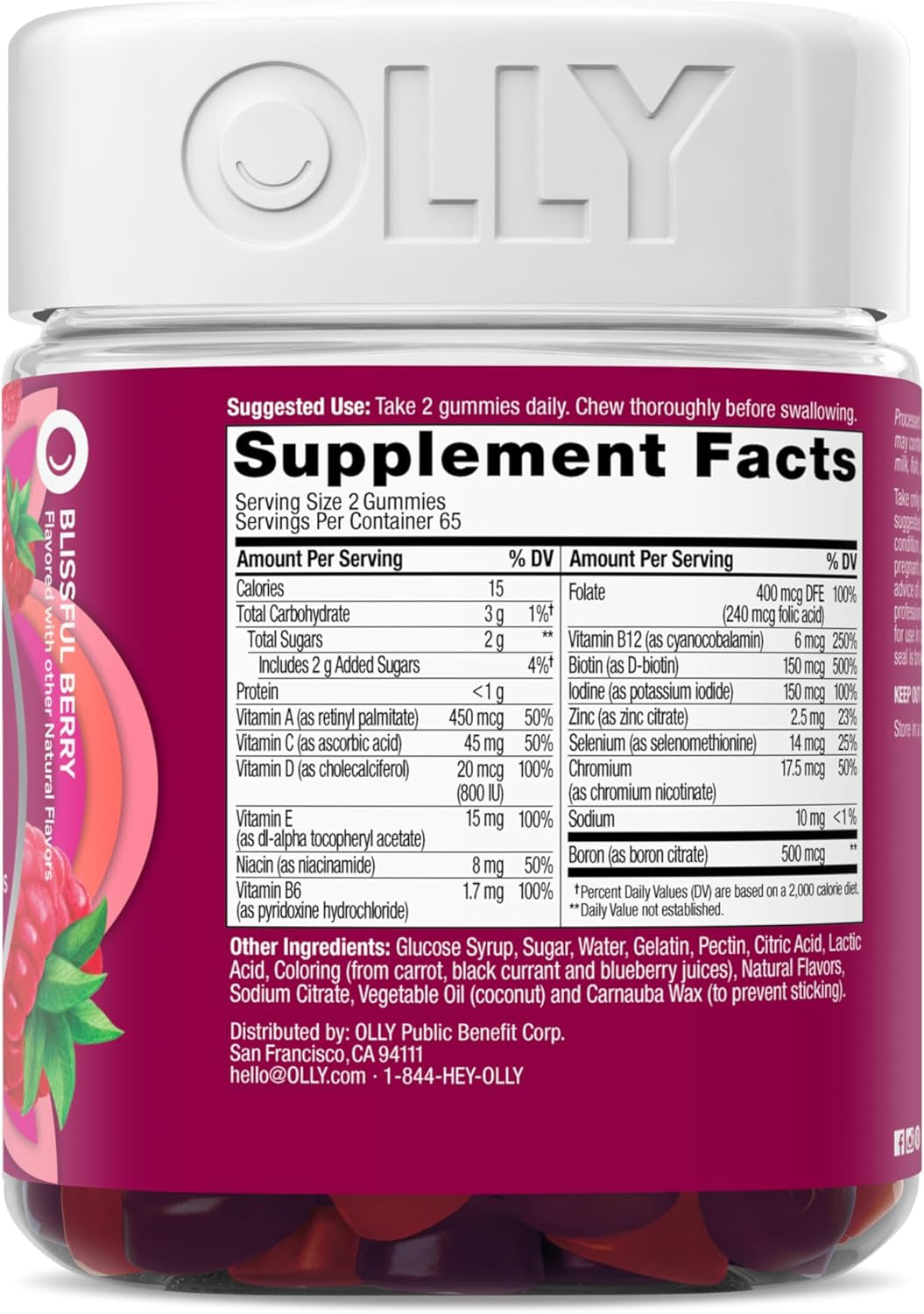 OLLY Women's Multivitamin Gummy