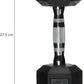 10 Pound Rubber Hex Dumbbell Hand Weight