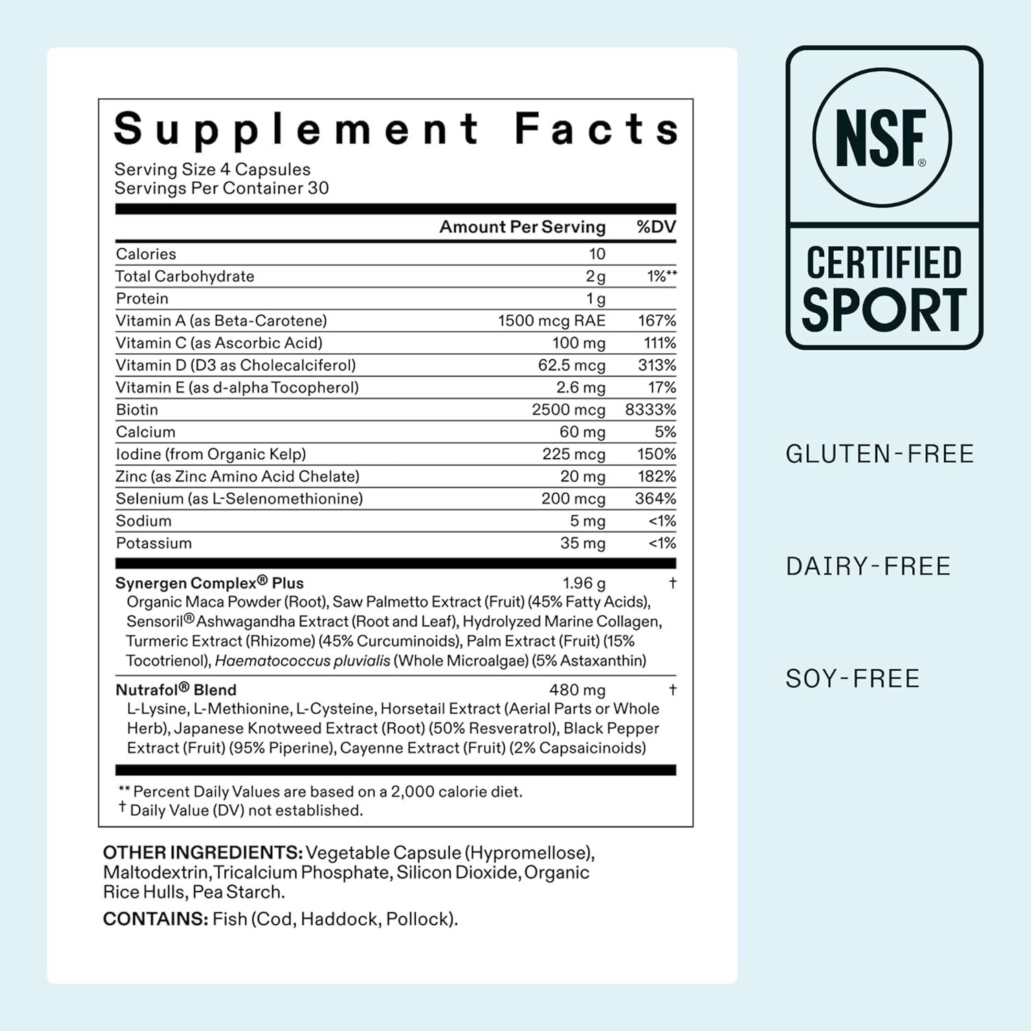 Nutrafol Women's Balance Hair Growth Supplements