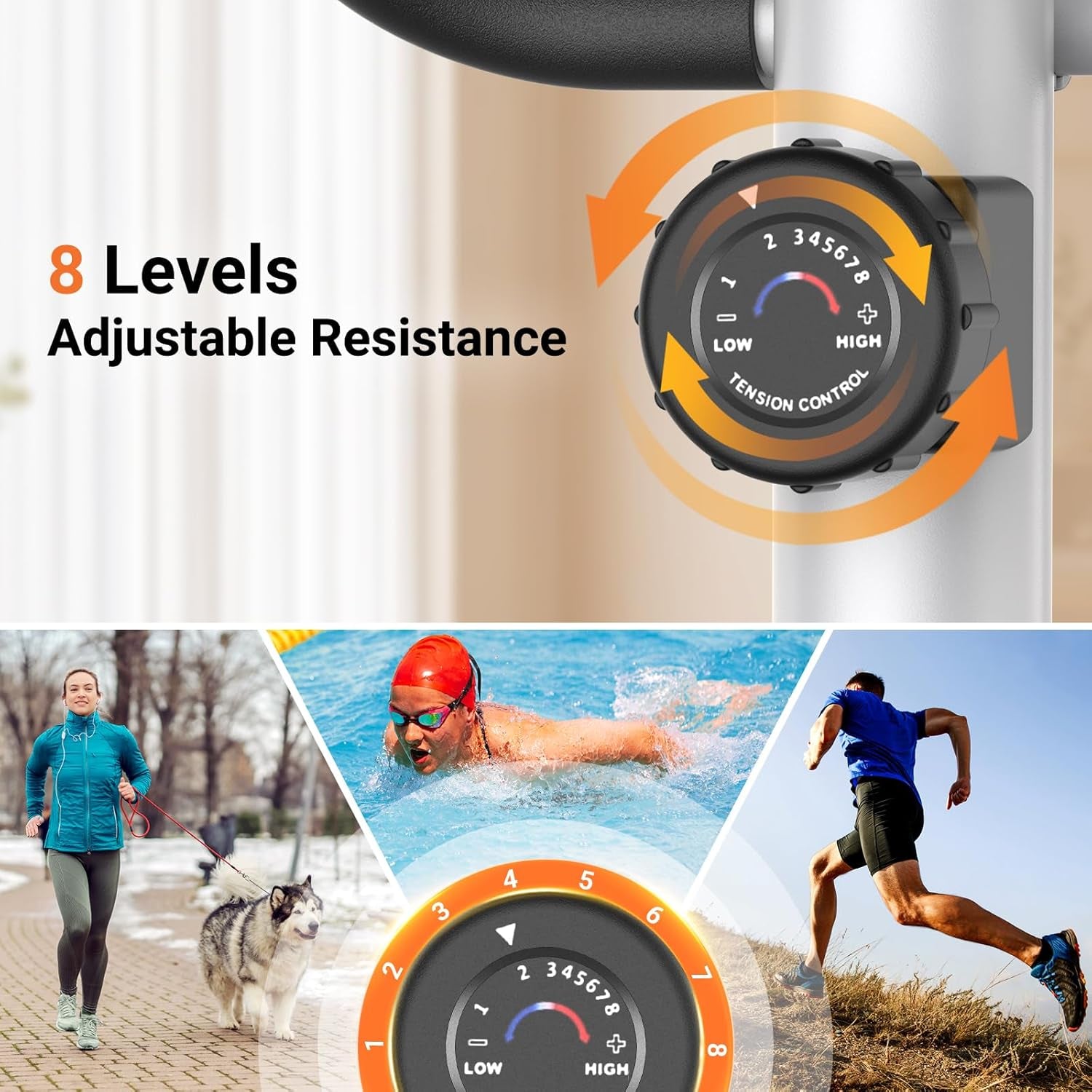 ANCHEER Elliptical Exercise Machine