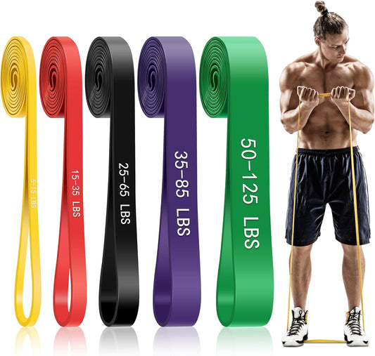5-Level Resistance Bands for Working Out