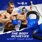 50 Pound Vinyl Coated Cast Iron Kettlebell