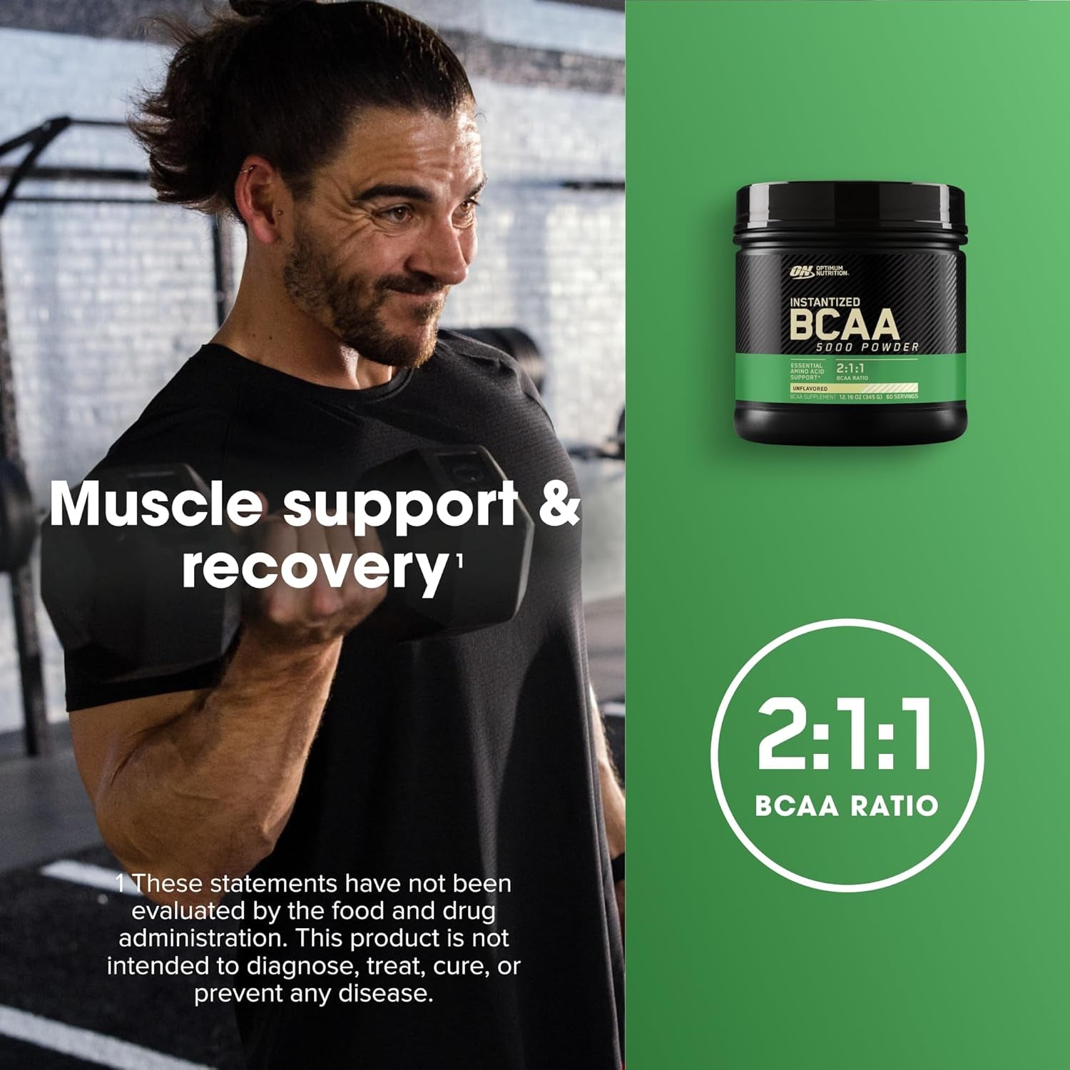 Optimum Nutrition Instantized BCAA Powder