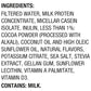 Oikos Protein Shake, Chocolate, 30G High Protein Drinks, 12 Fl oz Bottle, 12 Count​