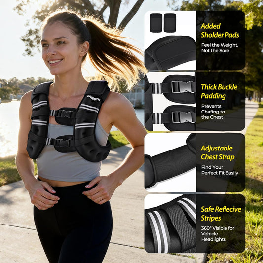 PACEARTH 12 LB Weight Vests for Women and Men