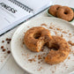 Protein Donuts - 22G Protein, Crumbly Cinnamon, Zero Sugar Snack - 8 Pack with Two Donuts per Pack