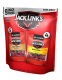 Jack Link'S Beef Jerky Variety Pack - Original and Teriyaki - (9 Pack) 1.25 Oz Bag