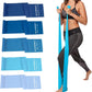 5 Pcs Professional Resistance Bands. Latex-Free, Pilates Band, Work Out Bands, Stretch Bands for Working Out Women or Men, Exercise Bands Set for Pilates, Physical Therapy, Yoga