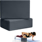 2 Pcs Yoga Blocks for Pilates Stretching and Meditation Exercise
