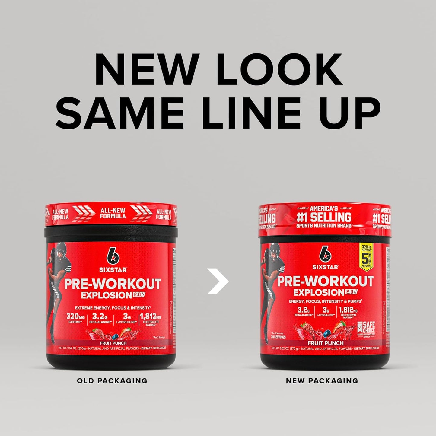 Six Star Pre-Workout Powder for Men & Women