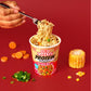 Nissin Cup Noodles Protein Ramen, Beef Flavor with Bone Broth, 16G Protein (Pack of 6)
