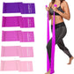 5 Pcs Professional Resistance Bands. Latex-Free, Pilates Band, Work Out Bands, Stretch Bands for Working Out Women or Men, Exercise Bands Set for Pilates, Physical Therapy, Yoga