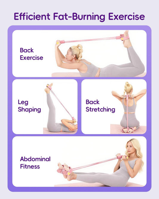 Pedal Resistance Band with Handle