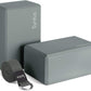 Yoga Block and Yoga Strap Set
