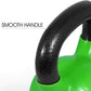 10 - 25lb Vinyl Coated Kettlebell Cast Iron Sets